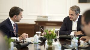 Κυριάκος Μητσοτάκης: Συνάντηση με τον Εκτελεστικό Αντιπρόεδρο και CCO της Microsoft Judson Althoff