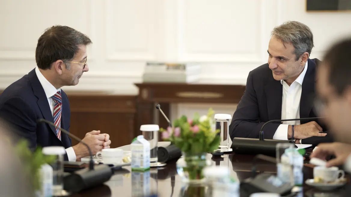 Κυριάκος Μητσοτάκης: Συνάντηση με τον Εκτελεστικό Αντιπρόεδρο και CCO της Microsoft Judson Althoff