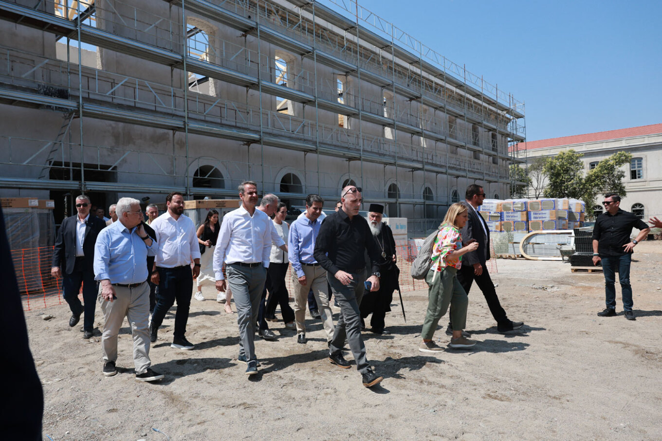 Στη Θεσσαλονίκη ο Κυριάκος Μητσοτάκης - Περιηγήθηκε στο υπό διαμόρφωση περιαστικό δάσος της Ευκαρπίας
