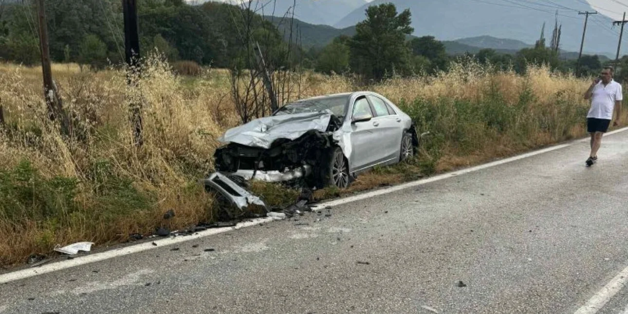 Έχασε τη ζωή σου σε τροχαίο έξω από την Καλαμπάκα ένας 55χρονος οδηγός