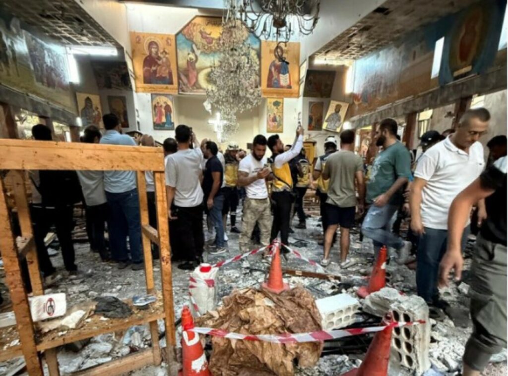 Συρία: Τουλάχιστον 22 νεκροί σε τρομοκρατική επίθεση σε ελληνορθόδοξη εκκλησία στη Δαμασκό