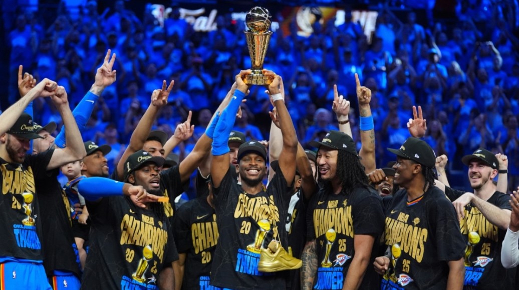 NBA: Οι Θάντερ πανηγύρισαν το πρώτο πρωτάθλημα της ιστορίας τους
