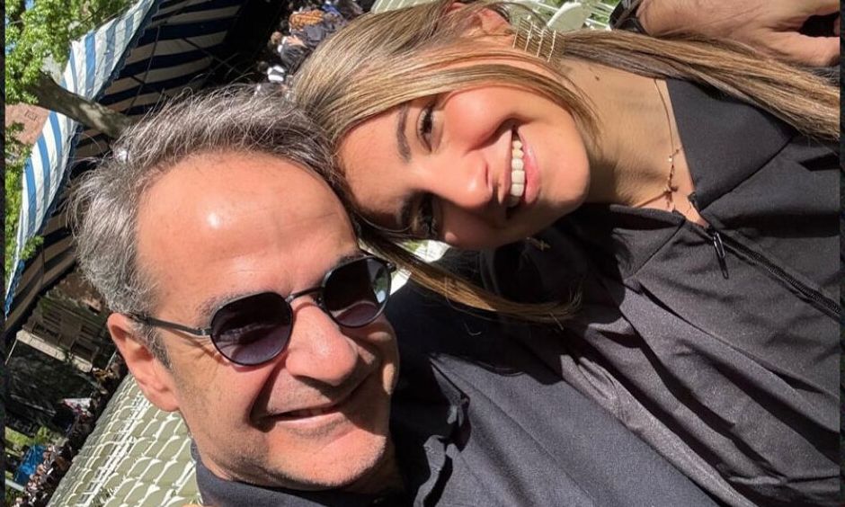 Τα «χρόνια πολλά» του Κυριάκου Μητσοτάκη στην κόρη του