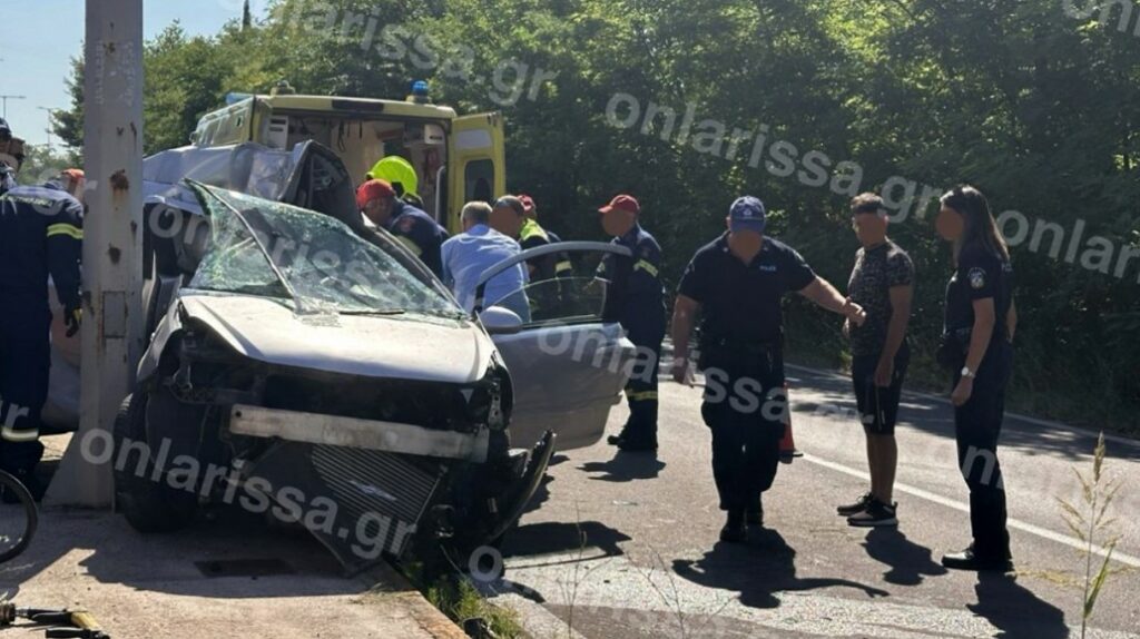 Τραγωδία στη Λάρισα: Νεκρή νεαρή γυναίκα σε τροχαίο