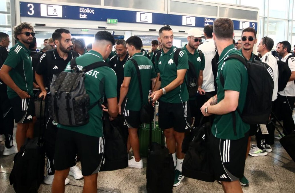 Παναθηναϊκός: «Πέταξε» η αποστολή για την Αυστρία