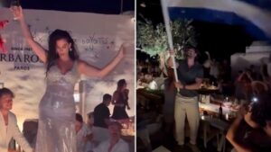 Πάρτι γενεθλίων στην Πάρο για τη Χριστίνα Μπόμπα με «Pretty Woman», ελληνικές σημαίες και Ζορμπά