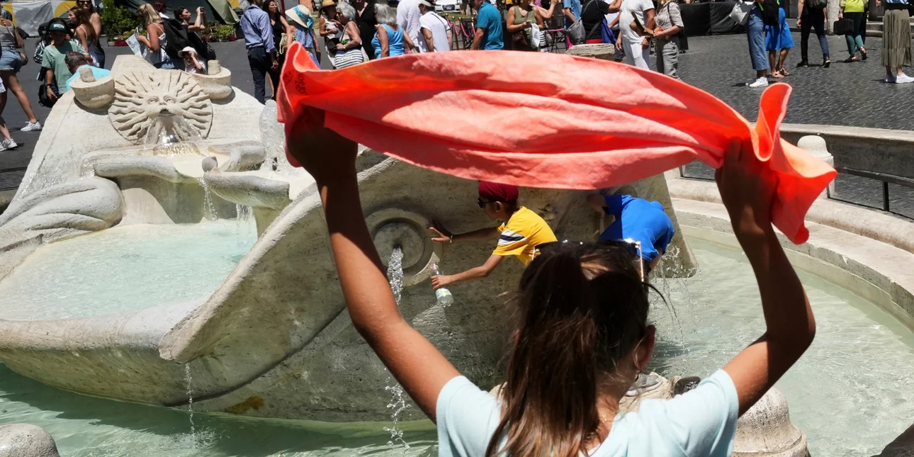 Τέσσερις οι νεκροί από τον καύσωνα στην Ιταλία από την αρχή της εβδομάδας