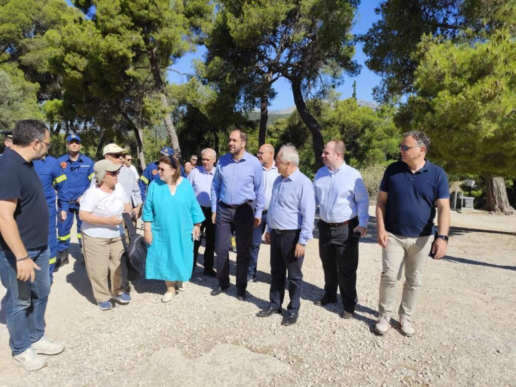 «Άσκηση ετοιμότητας για πυρκαγιά» στο Αρχαίο Θέατρο Επιδαύρου
