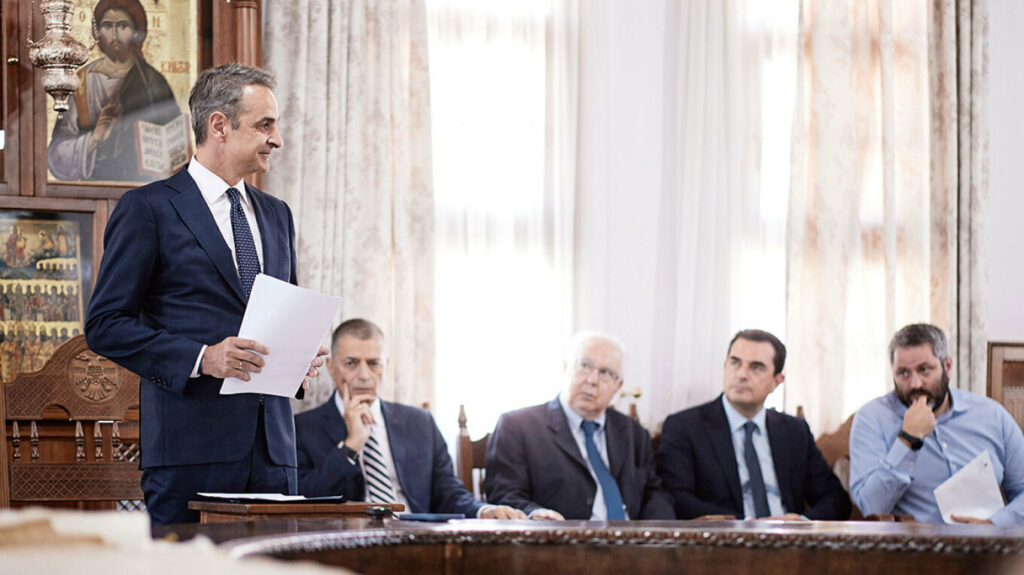Μήνυμα Κ. Μητσοτάκη από το Άγιο Όρος για τη μονή Αγίας Αικατερίνης του Σινά: Δεν υπάρχει καμία περίπτωση ο χαρακτήρας της να αλλάξει