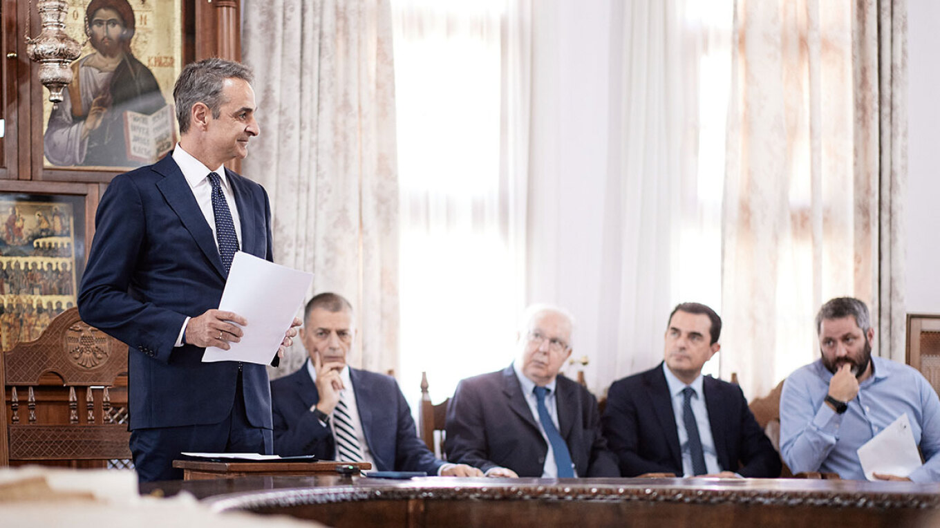Μήνυμα Κ. Μητσοτάκη από το Άγιο Όρος για τη μονή Αγίας Αικατερίνης του Σινά: Δεν υπάρχει καμία περίπτωση ο χαρακτήρας της να αλλάξει
