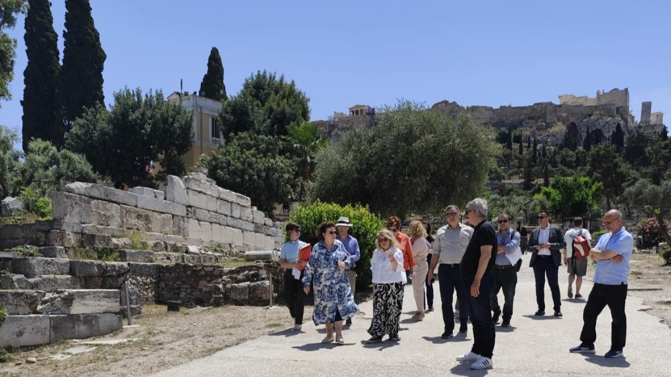Λίνα Μενδώνη: Στην Αρχαία Αγορά και στον Κεραμεικό αποκαθιστούμε το αρχαίο αττικό τοπίο