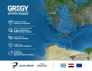 GREGY: Σε πλήρη εξέλιξη οι μελέτες για την ηλεκτρική διασύνδεση Ελλάδας - Αιγύπτου