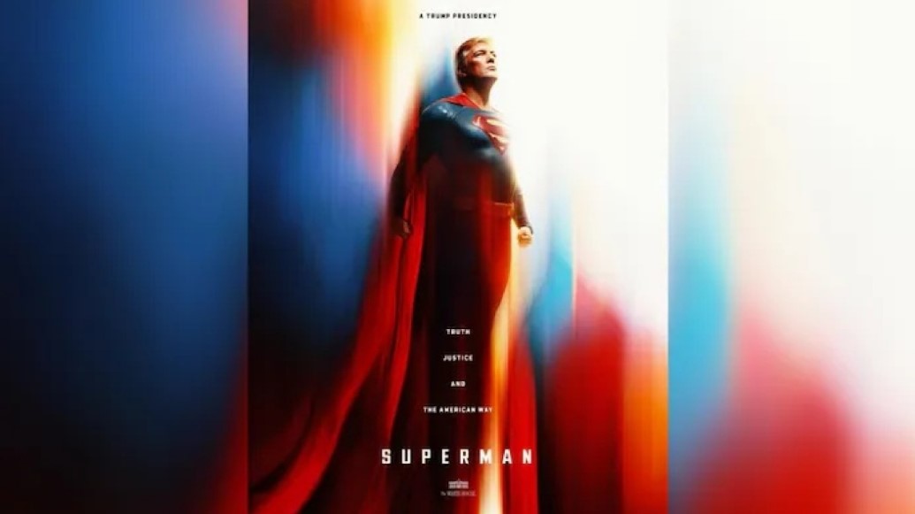 Ντόναλντ Τραμπ: Μεταμορφώθηκε σε Superman για την πρεμιέρα της νέας ταινίας