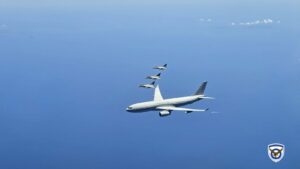 Ελληνικά και γαλλικά Rafale νότια της Κρήτης