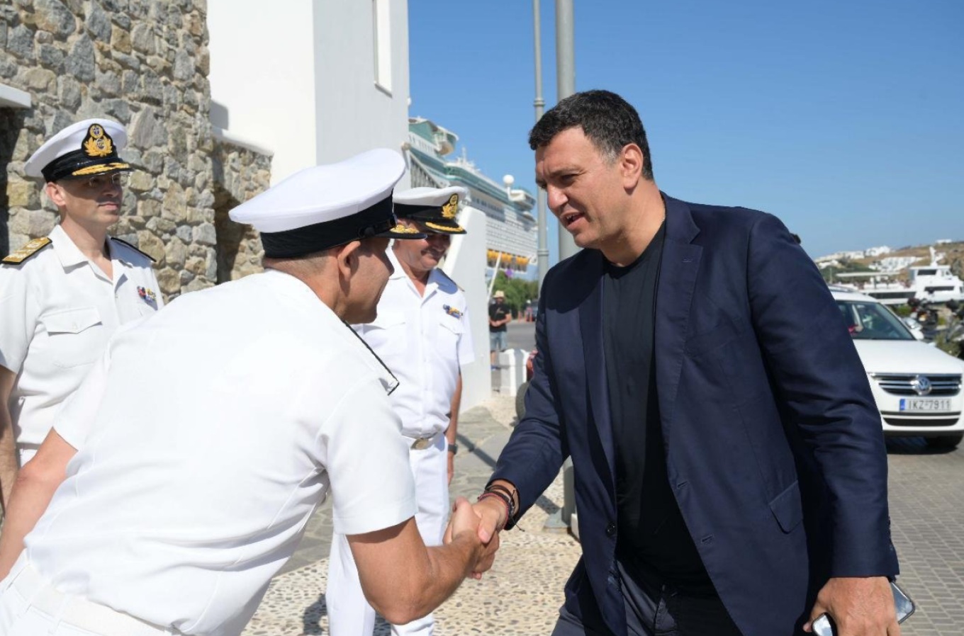 Β. Κικίλιας από Μύκονο: Ολοκληρωμένο master plan για το λιμάνι - Σε 15 ημέρες ολοκληρώνεται η εργολαβία