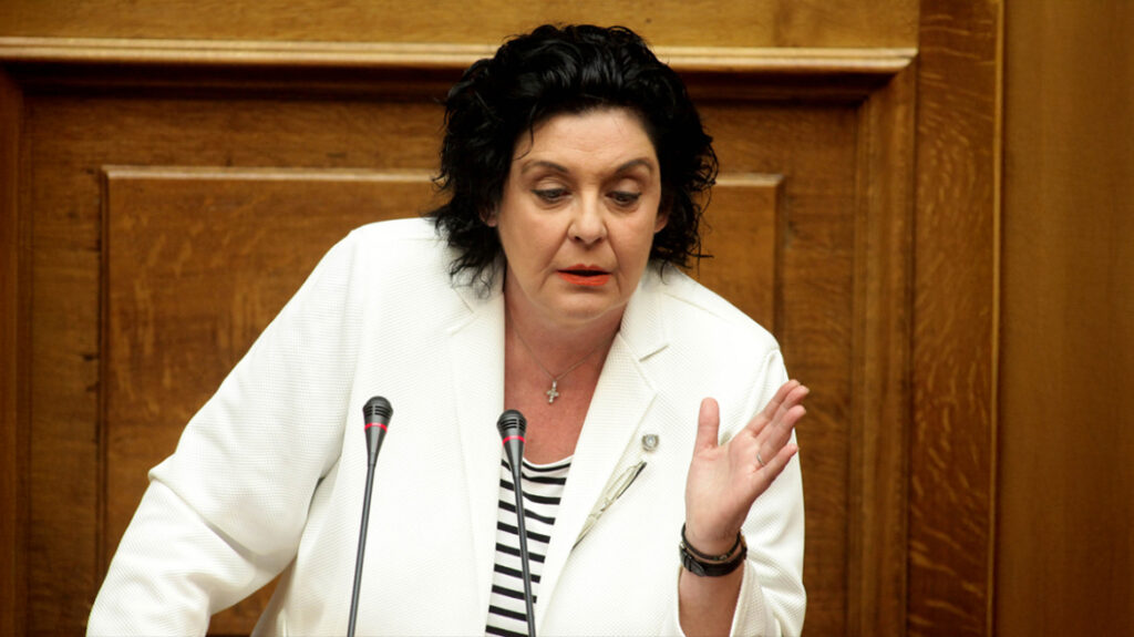 Κανέλλη κατά Κωνσταντοπούλου και Τσίπρα: Το επίπεδο της κουβέντας έχει πέσει - Η Ελλάδα έχει χορτάσει από σωτήρες που ήταν καμένα χαρτιά