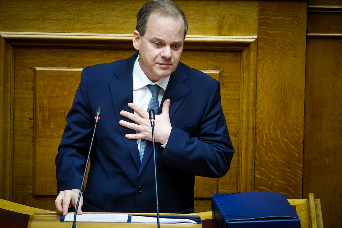Βουλή: Την παραπομπή Καραμανλή στο Δικαστικό Συμβούλιο για παράβαση καθήκοντος ζητά η ΝΔ