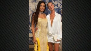 Ήβη Αδάμου: Πόζαρε με το αγγελάκι της Victoria's Secret Ρόζι Χάντινγκτον Γουάιτλι