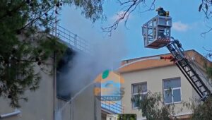 Φωτιά στο νοσοκομείο «Σωτηρία» - Μεγάλη κινητοποίηση της Πυροσβεστικής