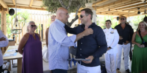 Με τον υπουργό Άμυνας της Εσθονίας συναντήθηκε στη Κρήτη ο Νίκος Δένδιας
