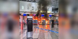 Αναστάτωση στο Μιλάνο: Επιβάτης έβαλε φωτιά σε check-in και έσπασε υπολογιστές