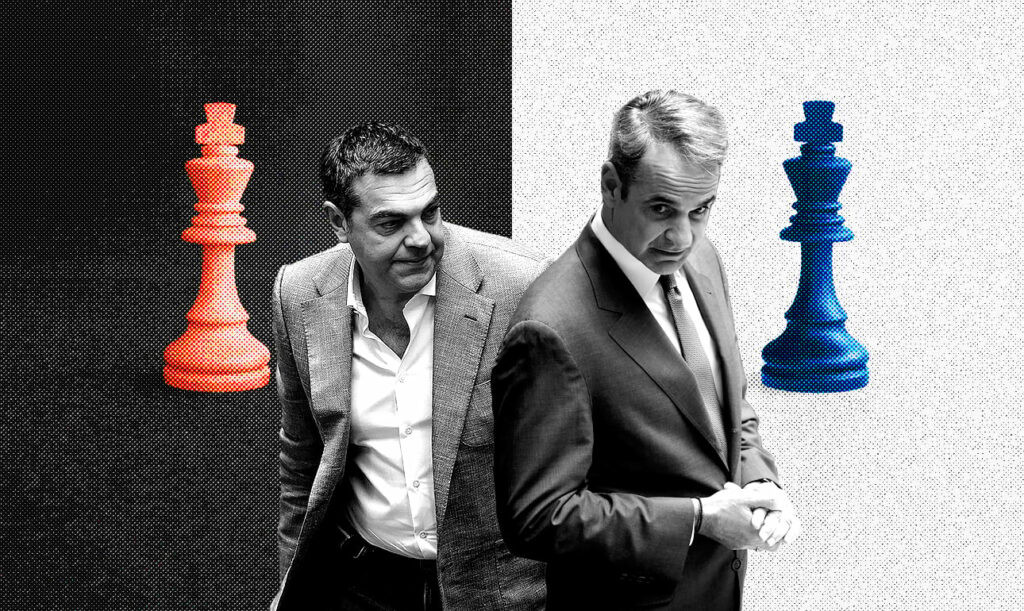 Ο Κυριάκος Μητσοτάκης επιλέγει ως αντίπαλο τον Τσίπρα και όχι τον Ανδρουλάκη ή τον Φάμελλο