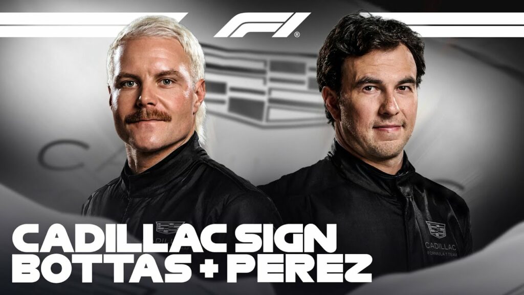 Η Cadillac F1 ανακοίνωσε επίσημα Perez και Bottas ως οδηγούς της για το 2026