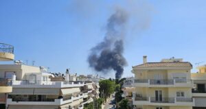 Φωτιά τώρα στο μουσικό σχολείο της Παλλήνης