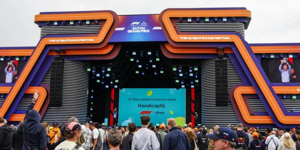 Στο Ολλανδικό Grand Prix το πρώτο βραβείο F1® Allwyn Global Community Award