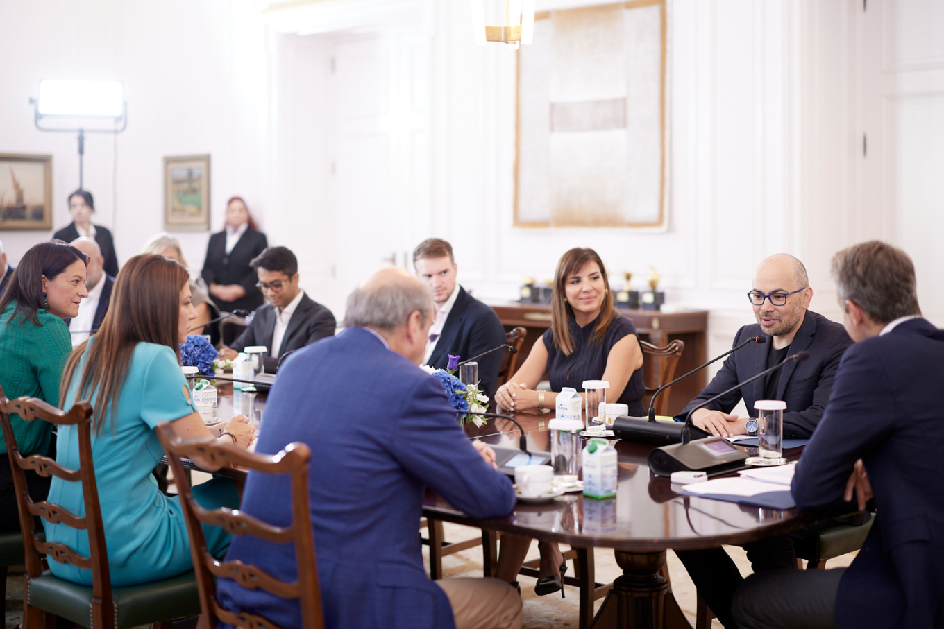 Κ. Μητσοτάκης: Συνάντηση με τον Ντέμη Χασάμπη - Η Ελλάδα έχει τεράστια ευκαιρία να βρεθεί στην πρώτη γραμμή της τεχνητής νοημοσύνης