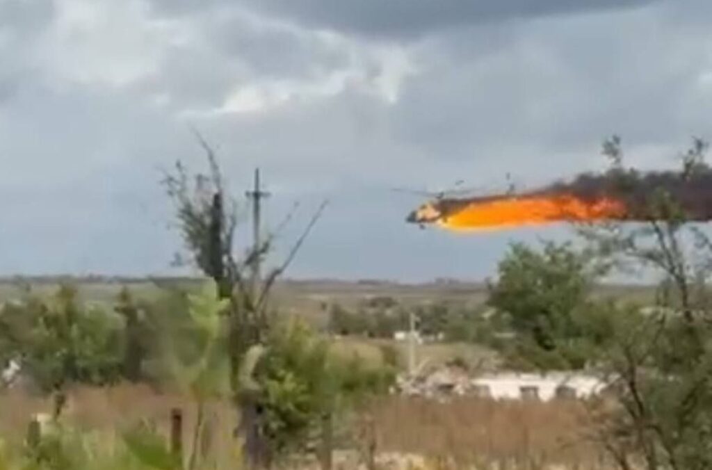 Πόλεμος στην Ουκρανία: Ουκρανικό drone κατέρριψε ρωσικό ελικόπτερο Mi-8 στο Ντονέτσκ - ΒΙΝΤΕΟ