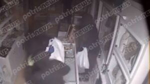 Αμαλιάδα: Μέσα σε ένα λεπτό «άδειασαν» το κοσμηματοπωλείο - ΒΙΝΤΕΟ