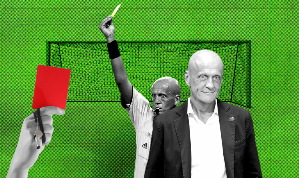Πρώην elite διαιτητής της UEFA αποκαλύπτει «εξευτελιστικές» πρακτικές επί Κολίνα