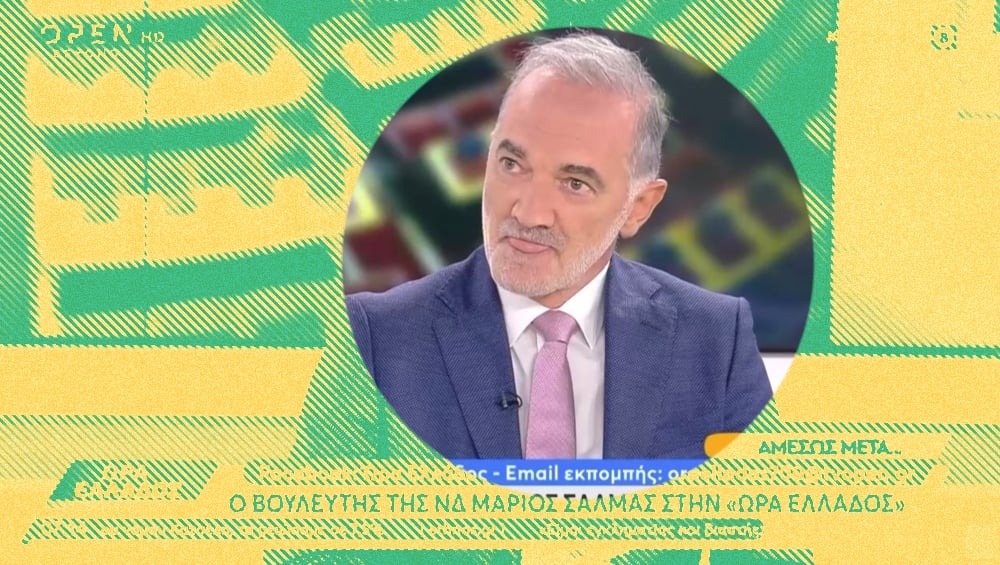Μάριος Σαλμάς: Παραδέχτηκε ότι ενέπλεξε αυθαίρετα το όνομα του Μυλωνάκη για να «δώσει έμφαση στον ρόλο του Μεγάρου Μαξίμου»