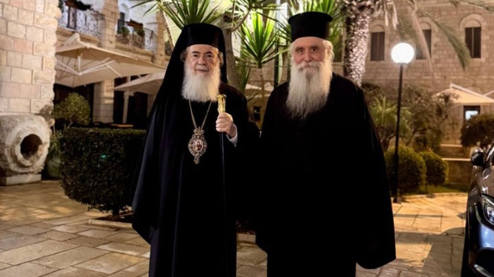 Χειροτονία του νέου Αρχιεπισκόπου Σινά Συμεών στα Ιεροσόλυμα