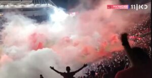 Επεισόδια, φωτοβολίδες, καπνογόνα και ακύρωση στο ντέρμπι Μακάμπι-Χάποελ - Τέσσερις τραυματίες, 13 συλλήψεις - ΒΙΝΤΕΟ