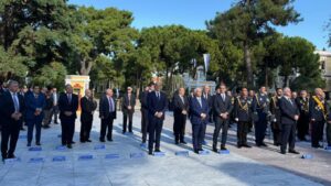 Απόντες Ανδρουλάκης και Φάμελλος από το τρισάγιο στο Γ΄ Σώμα Στρατού στη Θεσσαλονίκη