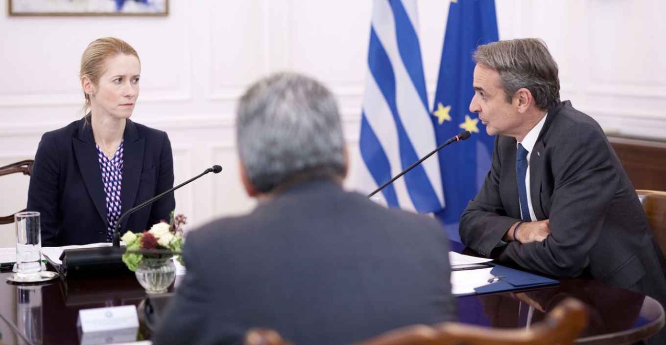 Κ. Μητσοτάκης σε Κάγια Κάλλας: Η Ελλάδα αποτελεί πυλώνα σταθερότητας και προστατεύει τα εξωτερικά σύνορα της ΕΕ