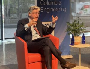 Ο Αλέξανδρος Σαρρηγεωργίου στο Columbia, για την ασφάλιση, την Τεχνητή Νοημοσύνη και την ανθεκτικότητα