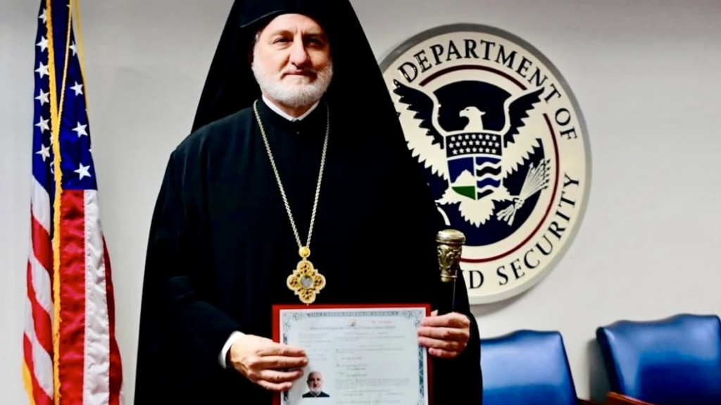 Πολίτης των ΗΠΑ έγινε ο Αρχιεπίσκοπος Αμερικής Ελπιδοφόρος