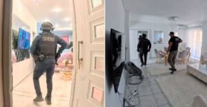 Νέο βίντεο από την έφοδο της ΕΛΑΣ σε σπίτι μελών συμμορία που παρίσταναν τους υπαλλήλους του ΔΕΔΔΗΕ