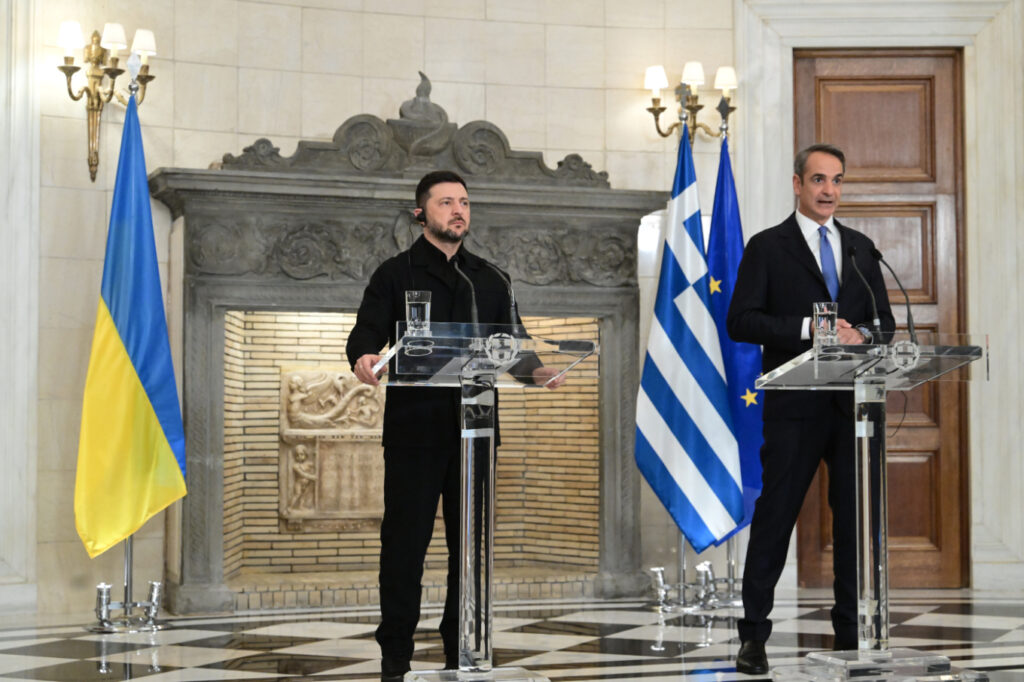 Μητσοτάκης - Ζελένσκι