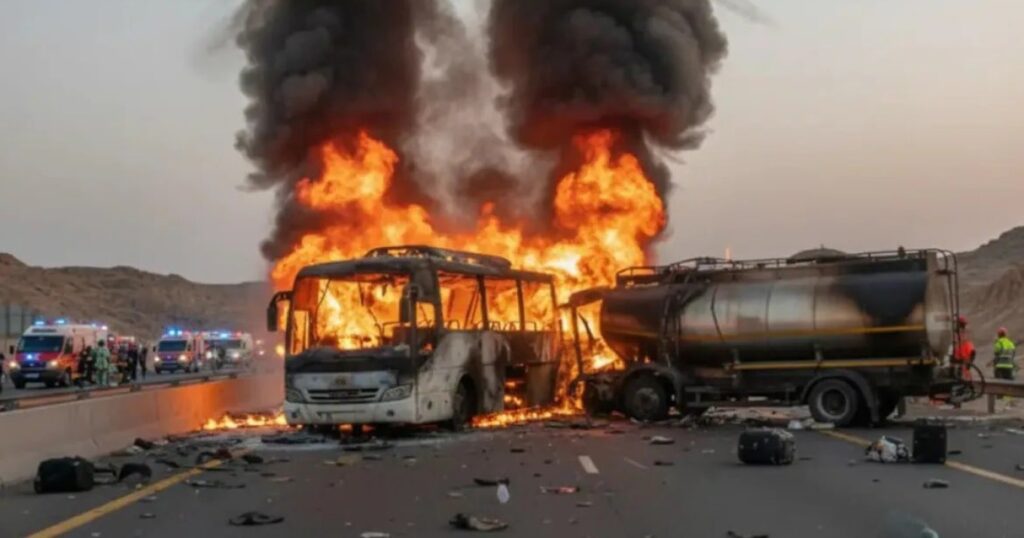 Σαουδική Αραβία: Λεωφορείο που μετέφερε προσκυνητές συγκρούστηκε με βυτιοφόρο