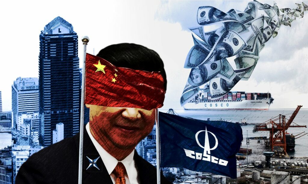 Πόλεμος μεταξύ COSCO και ΗΠΑ για το λιμάνι του Πειραιά - Έντονος προβληματισμός των Κινέζων μετά την απόφαση της κυβέρνησης να στήσει με αμερικανικά κεφάλαια ένα ανταγωνιστικό λιμάνι στην Ελευσίνα - Επίθεση της Κινεζικής πρεσβείας στην Κίμπερλί Γκιλφόιλ!