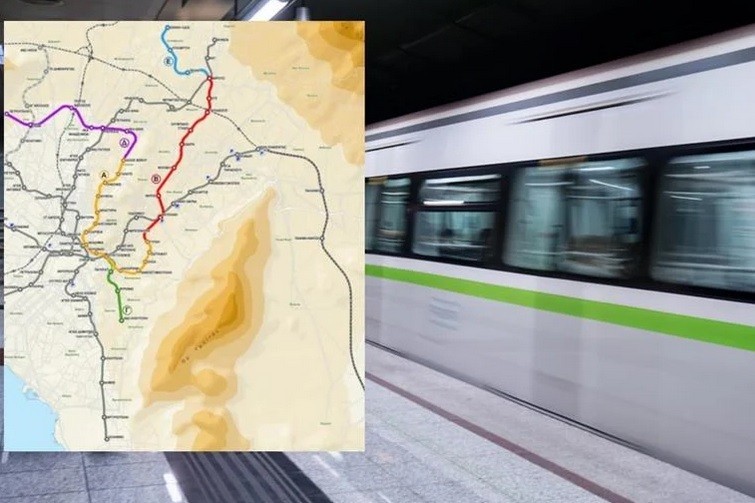 Αθήνα – Μετρό: Όλες οι επεκτάσεις και νέοι κλάδοι που προγραμματίζονται (με χάρτη)