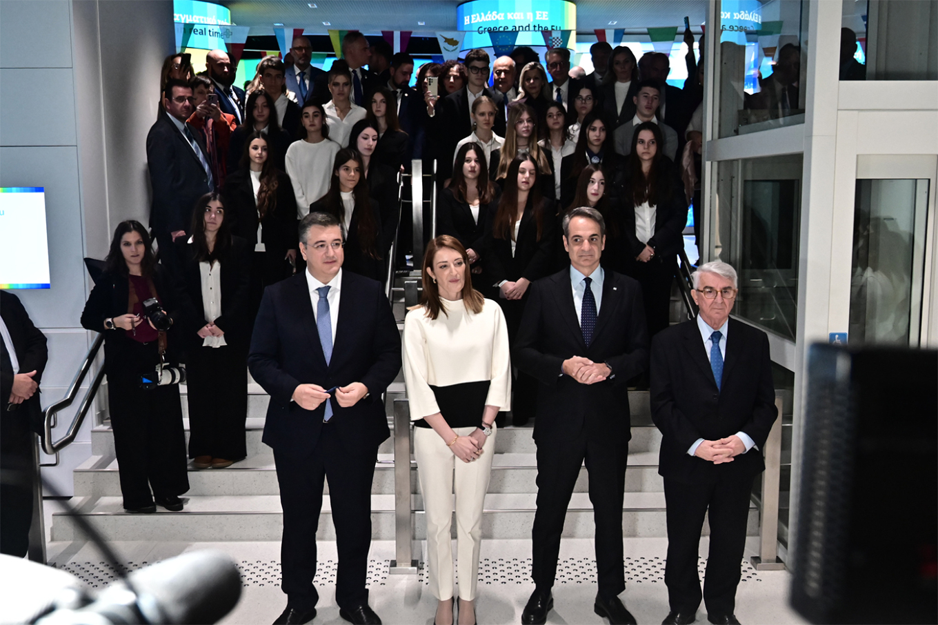 Μητσοτάκης στα εγκαίνια του Europa Experience: Είμαστε ισχυρότεροι όταν είμαστε ενωμένοι - Μέτσολα: Είμαι υπερήφανη για την Ελλάδα