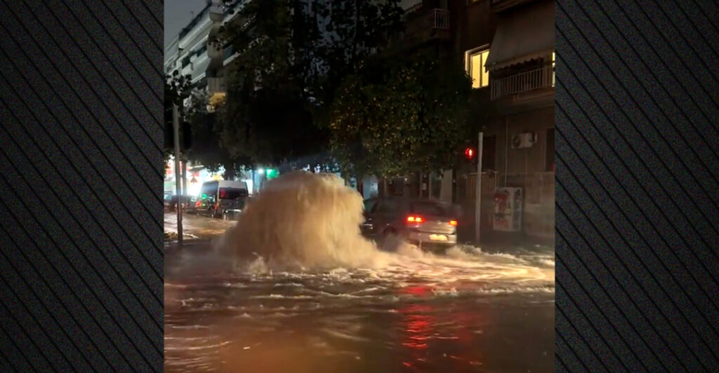 Κακοκαιρία Byron: Ο Κολυδάς εξηγεί γιατί δημιουργούνται «σιντριβάνια» στα φρεάτια μετά από έντονη βροχόπτωση