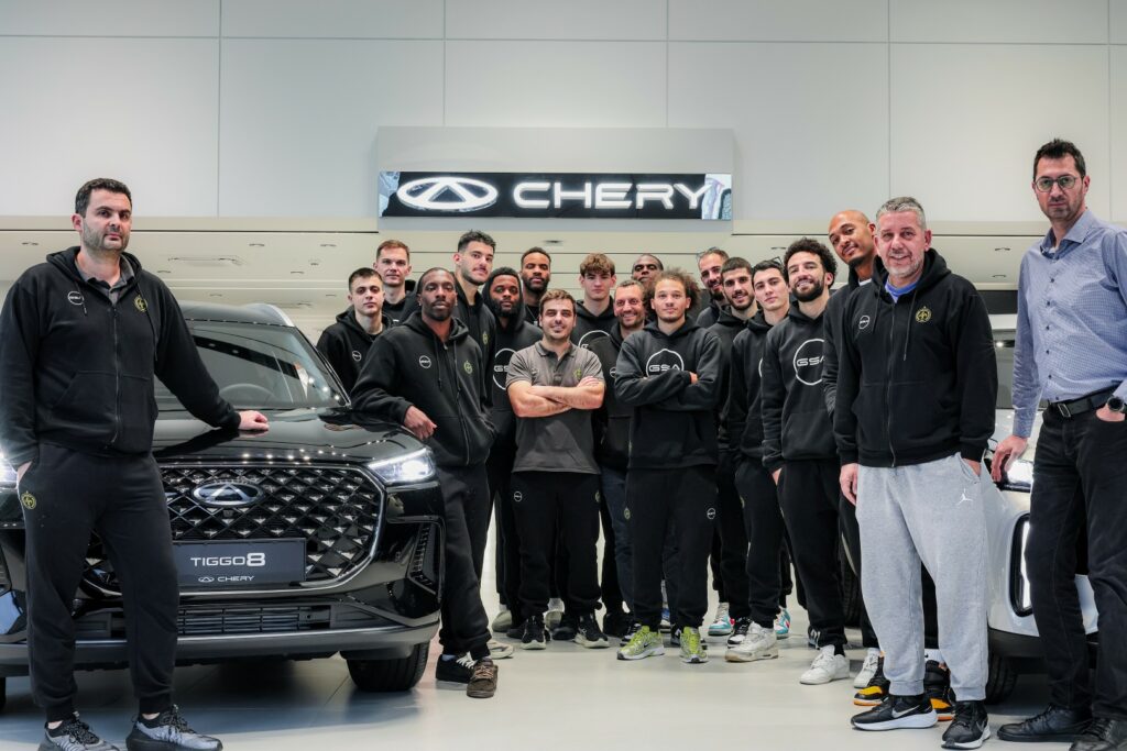 Chery: Ονομαστικός και Χρυσός Χορηγός της ΚΑΕ Μαρούσι για τη σεζόν 2025-2026