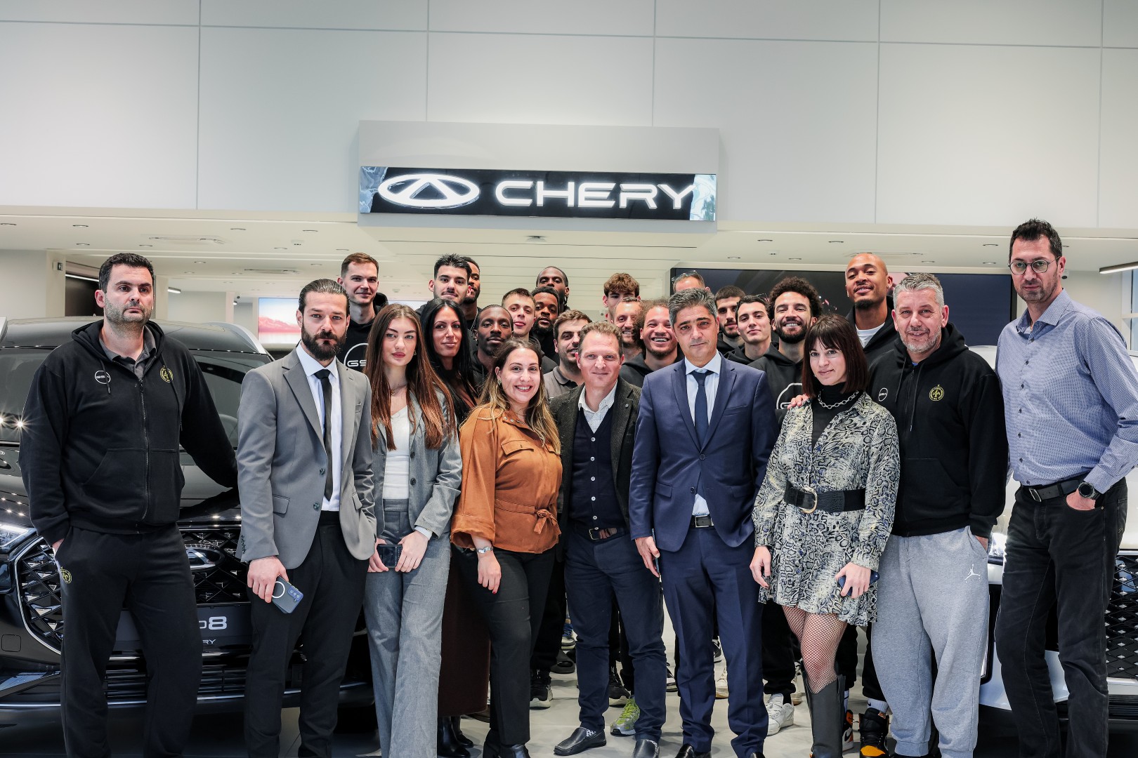 Chery: Ονομαστικός και Χρυσός Χορηγός της ΚΑΕ Μαρούσι για τη σεζόν 2025-2026