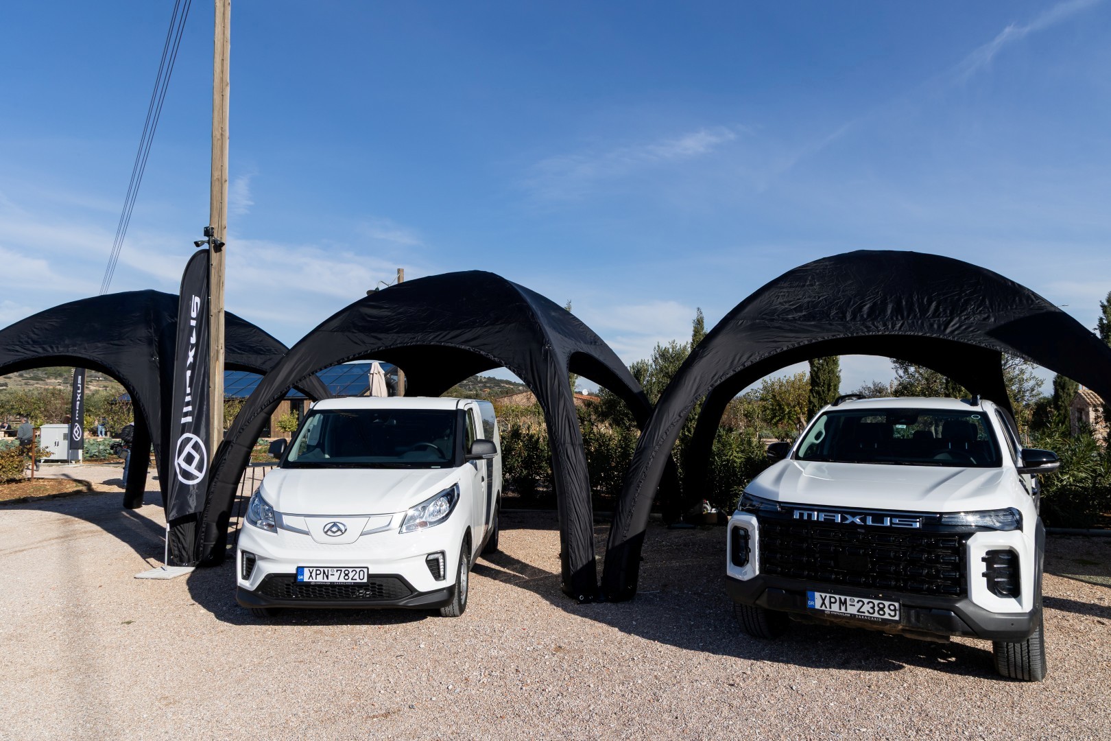 Maxus: Πρώτη γνωριμία με τα ελαφρά επαγγελματικά της στο Margi Farm